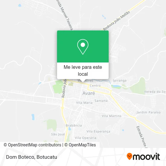 Dom Boteco mapa