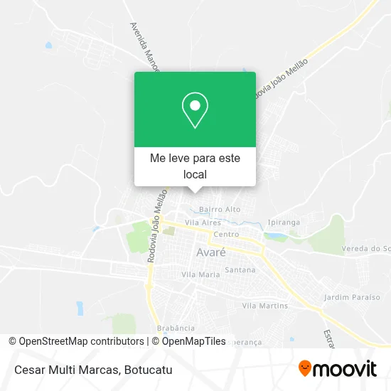 Cesar Multi Marcas mapa