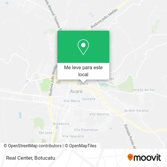 Real Center mapa
