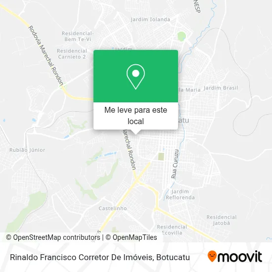 Rinaldo Francisco Corretor De Imóveis mapa