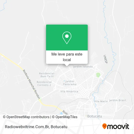 Radiowebvitrine.Com.Br mapa