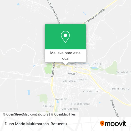 Duas Maria Multimarcas mapa