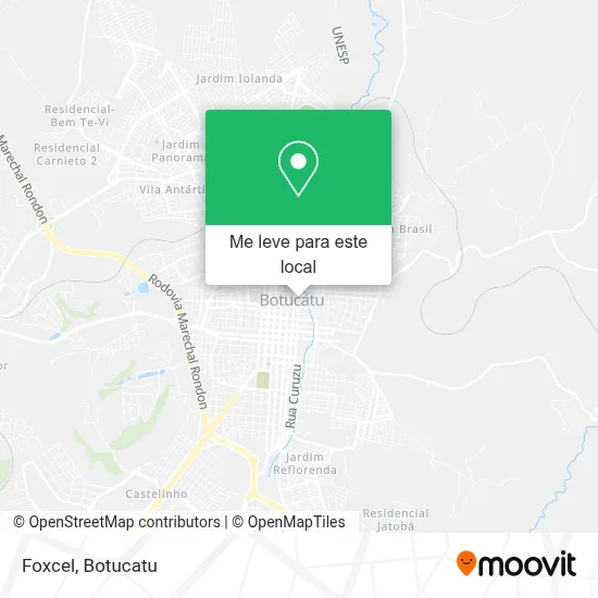 Foxcel mapa