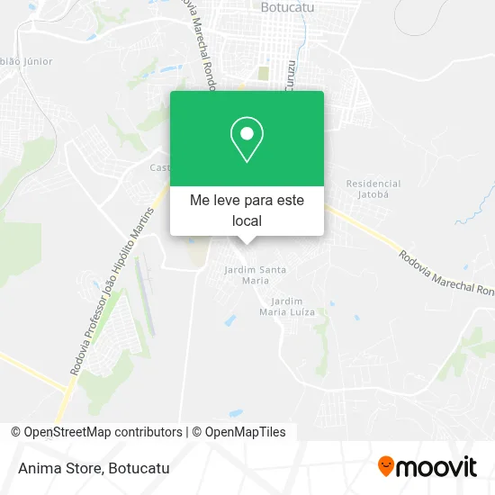 Anima Store mapa