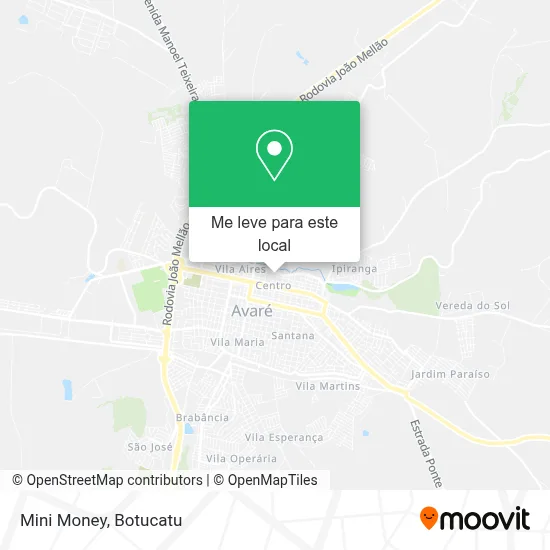 Mini Money mapa