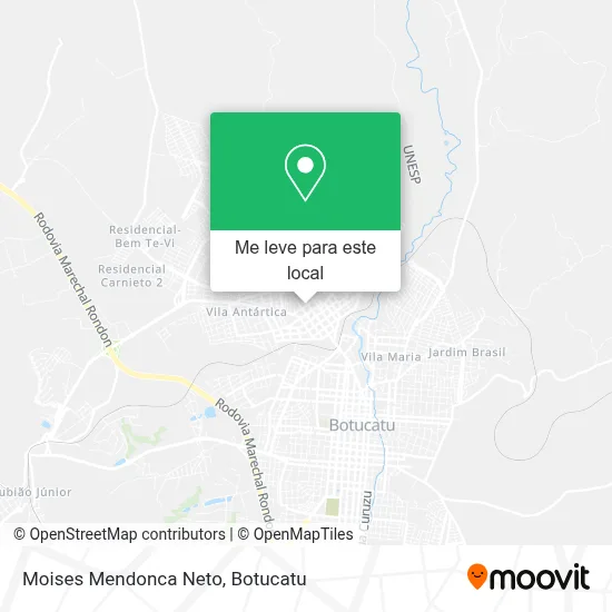 Moises Mendonca Neto mapa