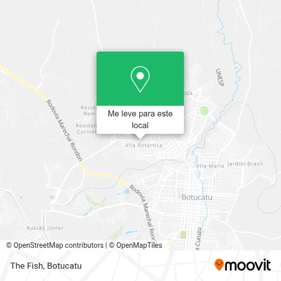 The Fish mapa