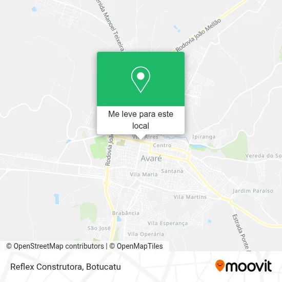 Reflex Construtora mapa