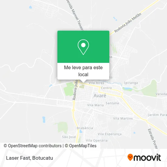 Laser Fast mapa