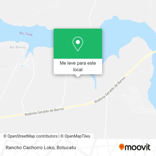 Rancho Cachorro Loko mapa