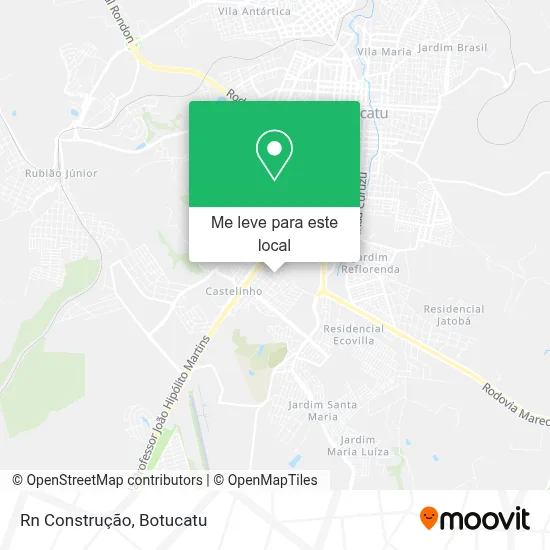 Rn Construção mapa