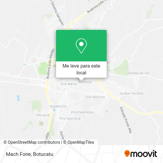 Mach Fone mapa