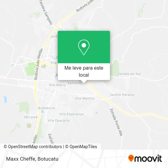 Maxx Cheffe mapa