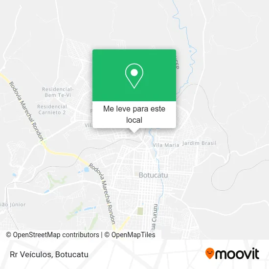 Rr Veículos mapa