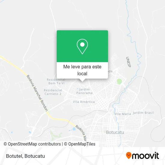 Botutel mapa