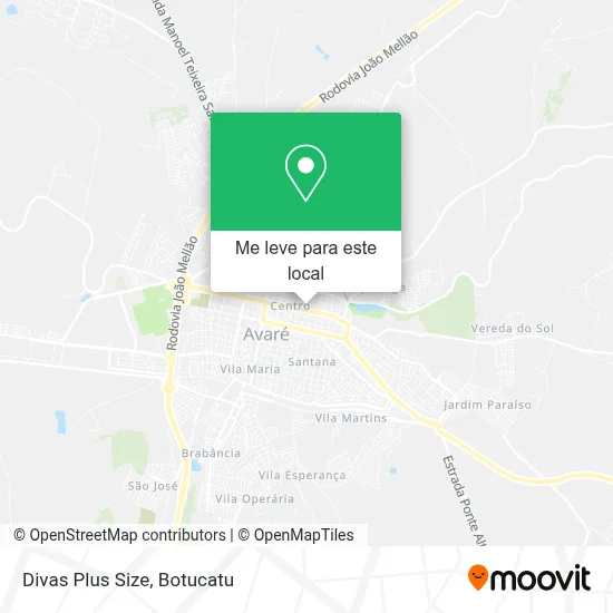 Divas Plus Size mapa