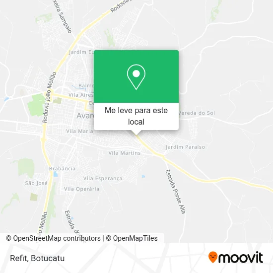 Refit mapa