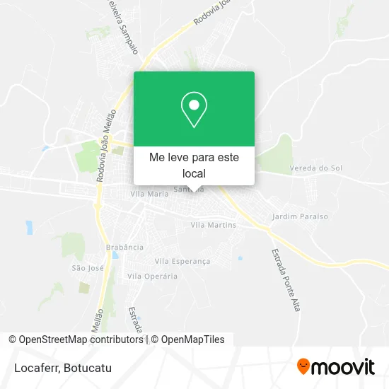 Locaferr mapa