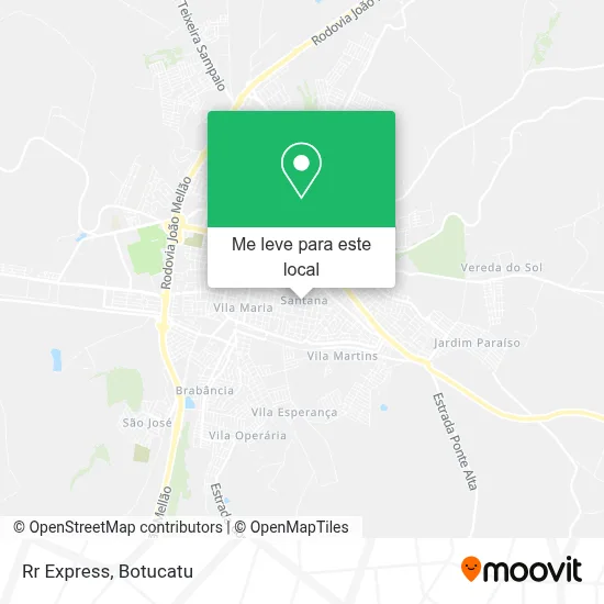 Rr Express mapa
