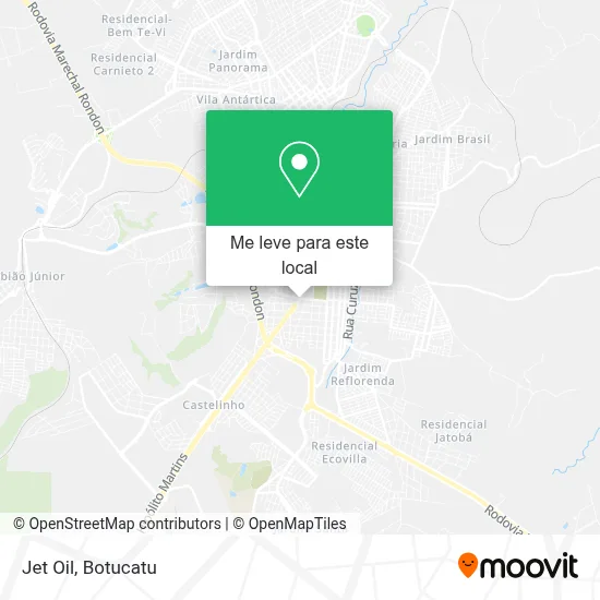 Jet Oil mapa