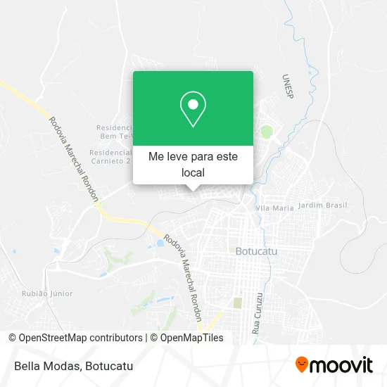 Bella Modas mapa