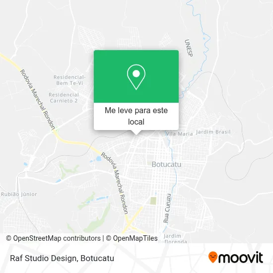 Raf Studio Design mapa