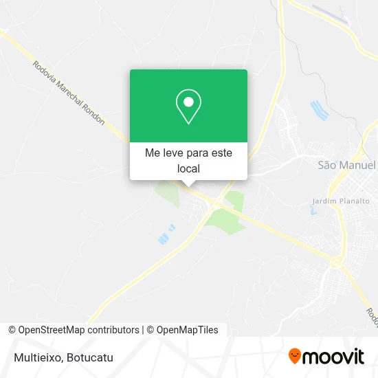 Multieixo mapa