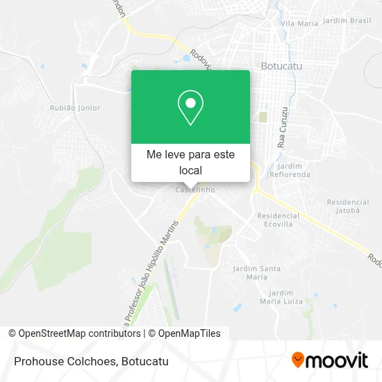 Prohouse Colchoes mapa