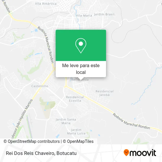 Rei Dos Reis Chaveiro mapa