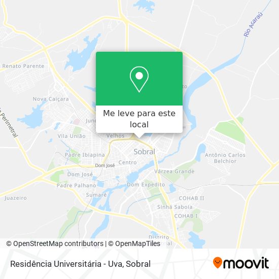 Residência Universitária - Uva mapa