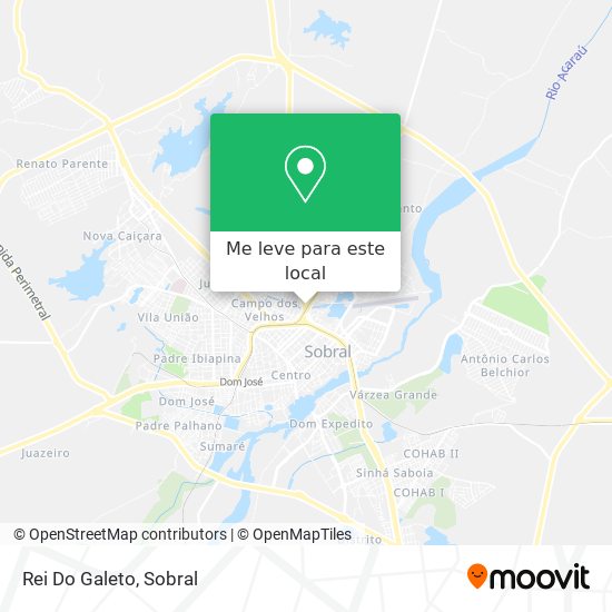 Rei Do Galeto mapa