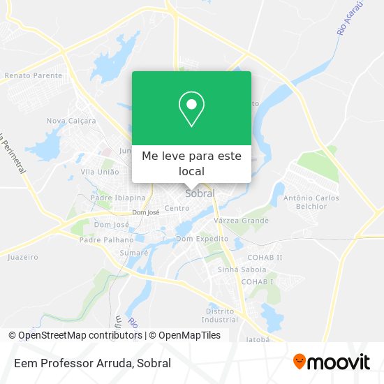 Eem Professor Arruda mapa