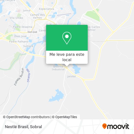 Nestlé Brasil mapa