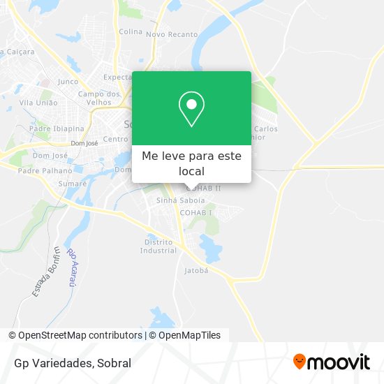 Gp Variedades mapa