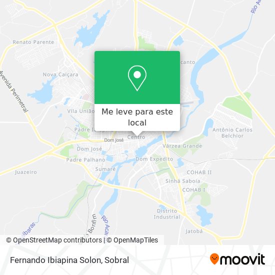 Fernando Ibiapina Solon mapa