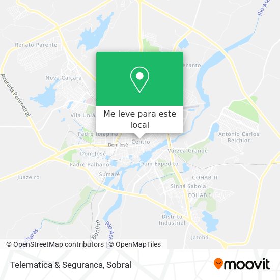 Telematica & Seguranca mapa