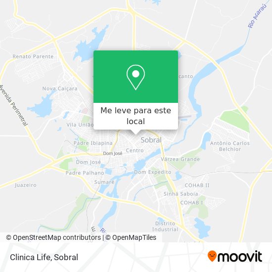 Clinica Life mapa