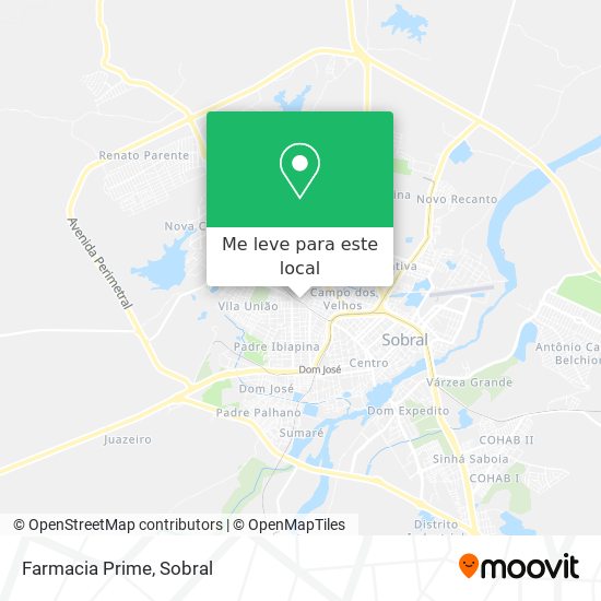 Farmacia Prime mapa