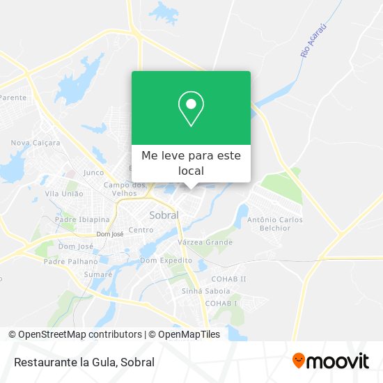Restaurante la Gula mapa