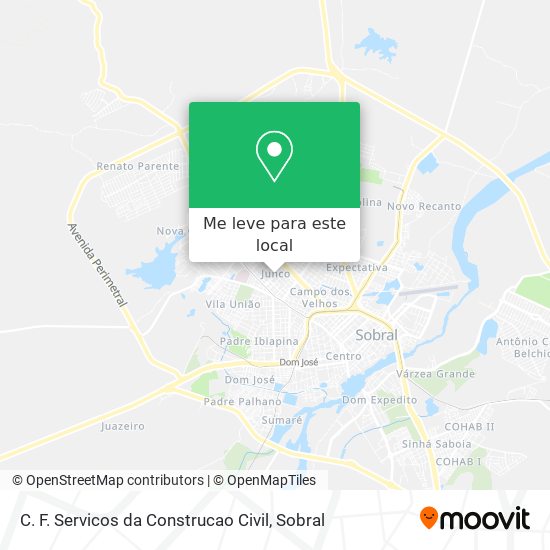 C. F. Servicos da Construcao Civil mapa