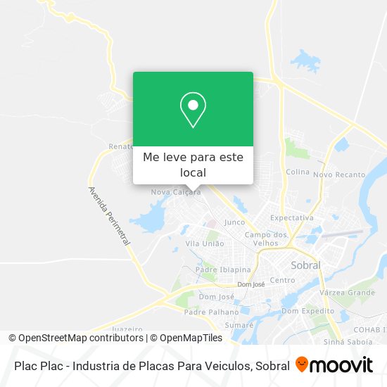 Plac Plac - Industria de Placas Para Veiculos mapa