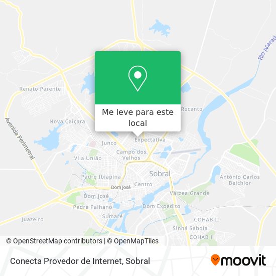 Conecta Provedor de Internet mapa