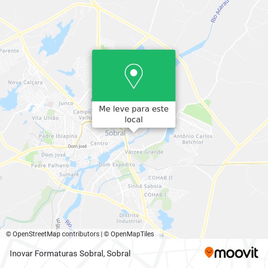 Inovar Formaturas Sobral mapa