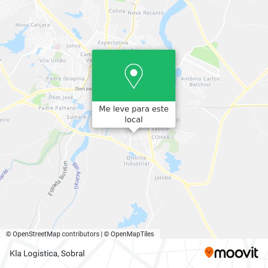 Kla Logistica mapa