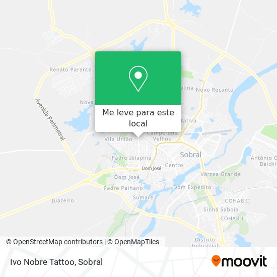 Ivo Nobre Tattoo mapa