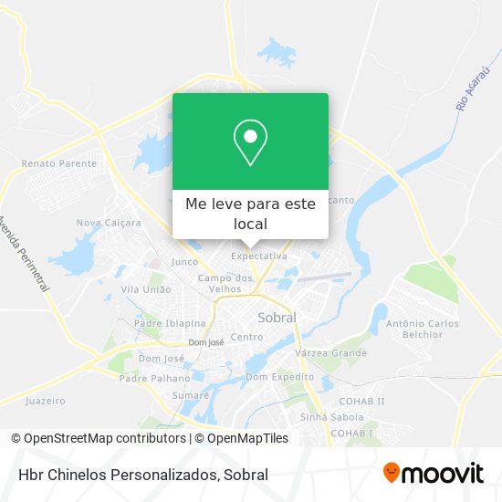 Hbr Chinelos Personalizados mapa