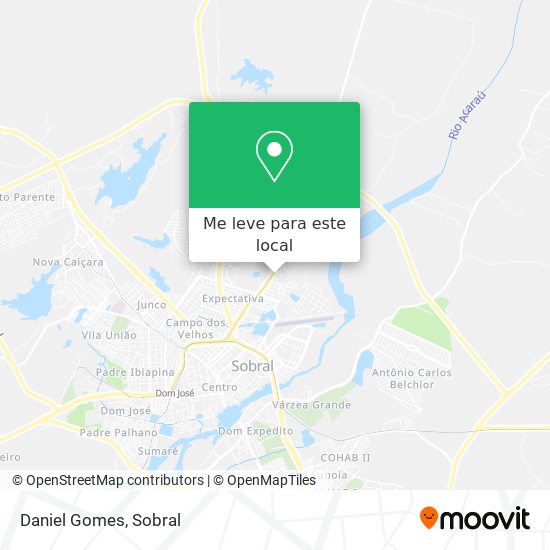 Daniel Gomes mapa