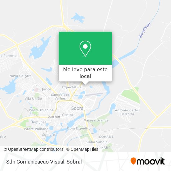Sdn Comunicacao Visual mapa
