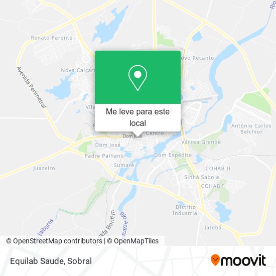 Equilab Saude mapa