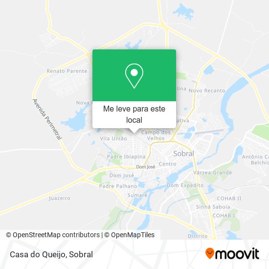 Casa do Queijo mapa